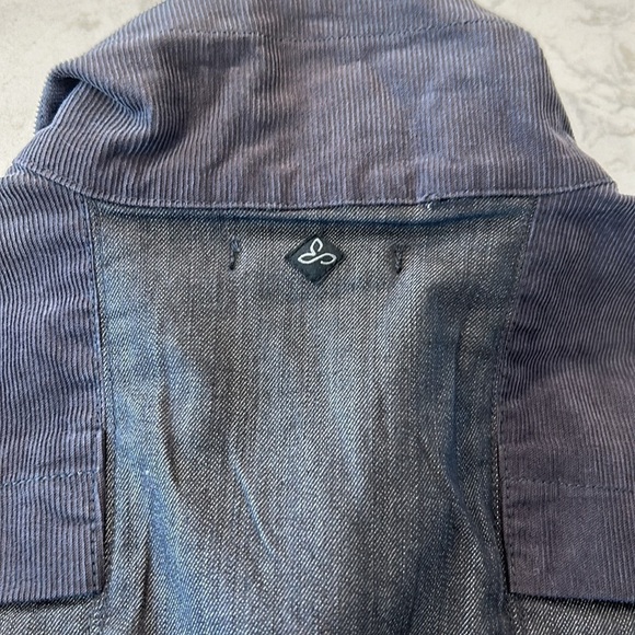 Prana NWT Nadine Jacket Size M Grey Full Zip Corduroy - Picture 8 of 16